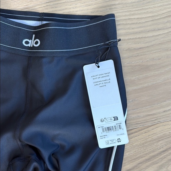 ALO Yoga Gray High-Waist Leggings - Picture 2 of 3